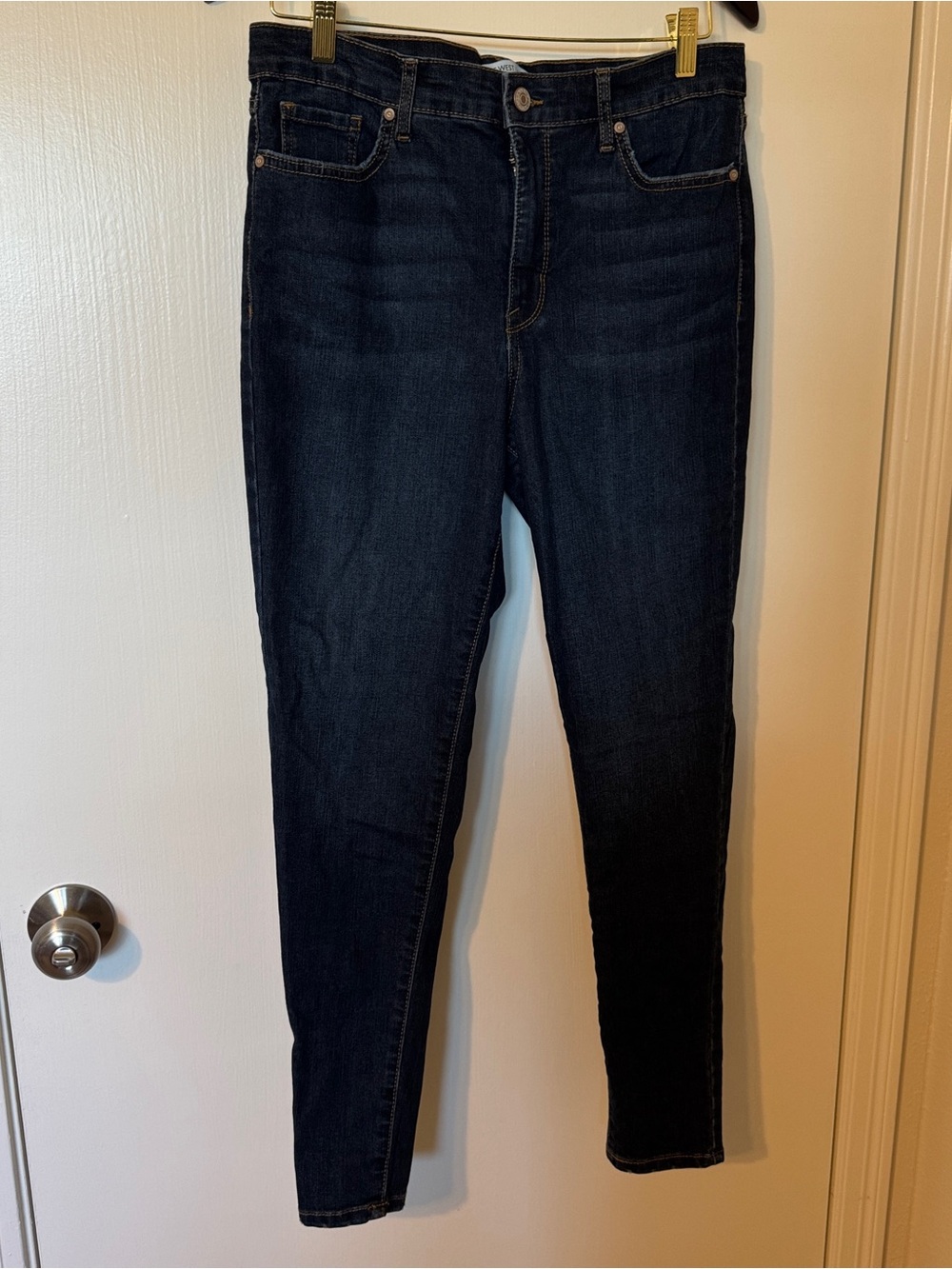 Nine West Dark Blue Super Skinny Jeans